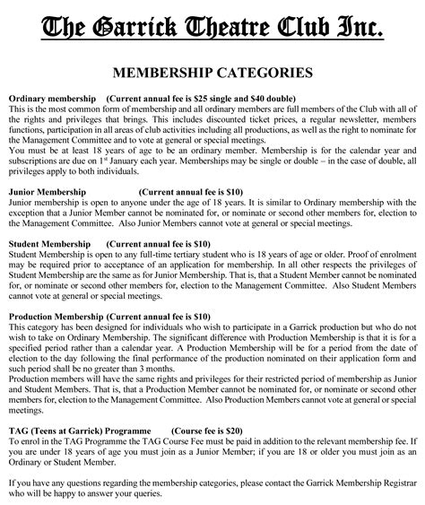 garrick club membership list